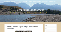 Desktop Screenshot of flyfishingguideschool.com